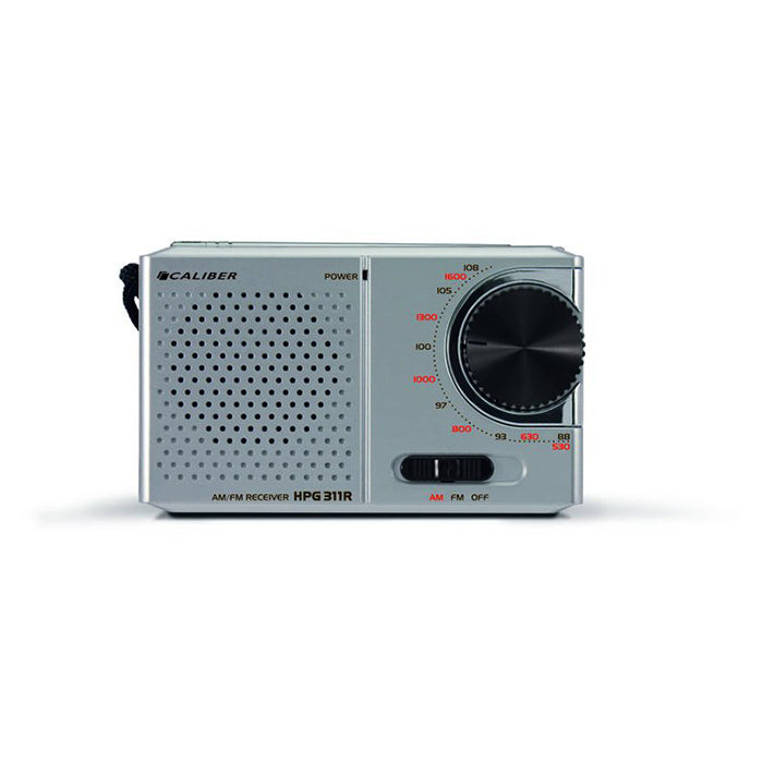 Caliber HPG311R bärbar fick-FM-radio