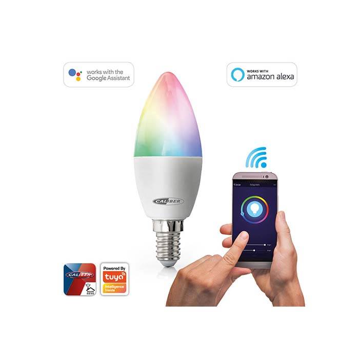 Caliber E14 Smart Home LED-lampa multicolor