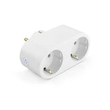 Caliber wi-fi Smart Home-kontakt med 2 uttag