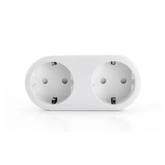 Caliber wi-fi Smart Home-kontakt med 2 uttag