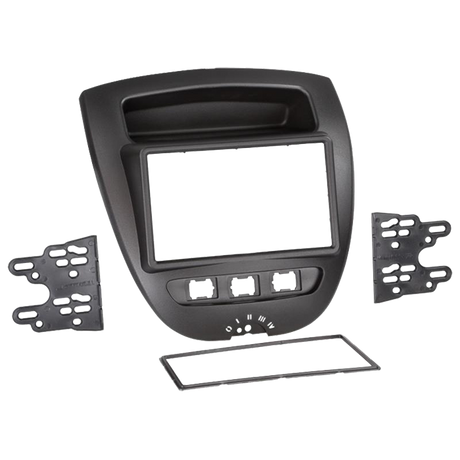 2-DIN ram för Aygo, C1 och Peugeot 107 2004-2014