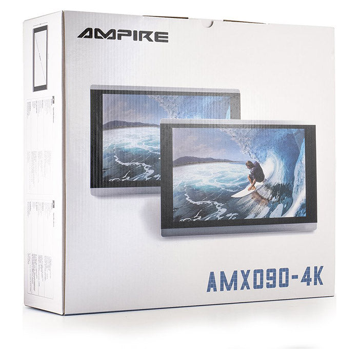 Ampire set med två 9" skärmar och Android-mediebox