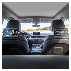 Ampire set med två 9" skärmar och Android-mediebox