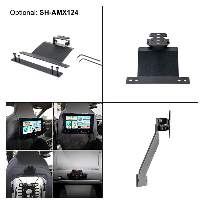 Ampire set med två 12,4" skärmar Android