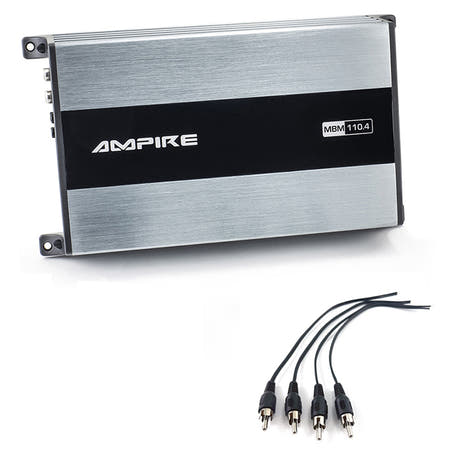 Ampire förstärkare 4x 110 Watt, Class D