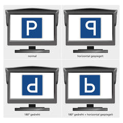 Ampire 7" monitor (För upp till 2 kameror)