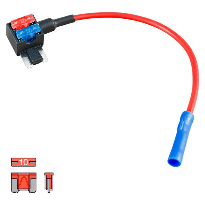 Ampire adapter för lågprofil-minisäkring 10A (ACN) - 1 st