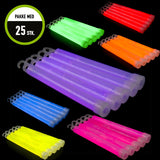 25 pcs. Glowsticks 6"