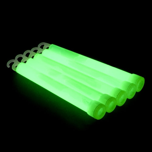 25 st Glowsticks 6'' med snöre (Grön)