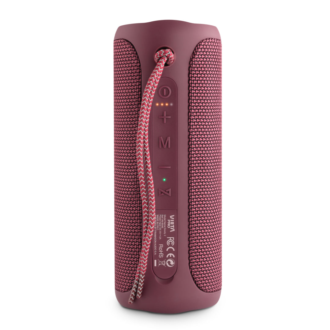 Vieta Pro #DANCE Bluetooth högtalare (röd)
