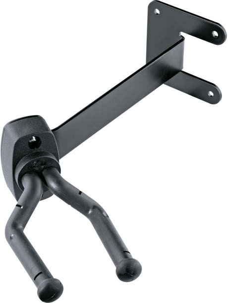 K&M 16255 Väggfäste för Gitarrer svart