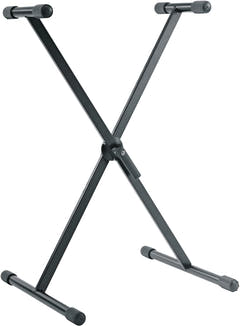 K&M tangentbordsstativ med 25 cm armar