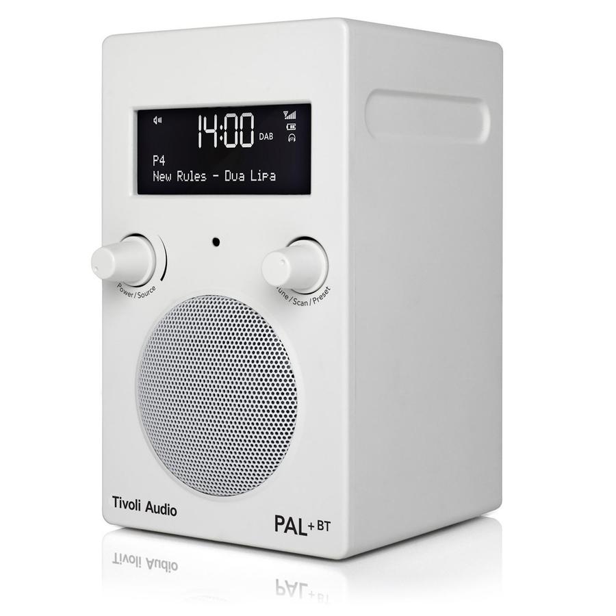 Tivoli Audio PAL+BT DAB+/ Bluetooth högtalare (vit)