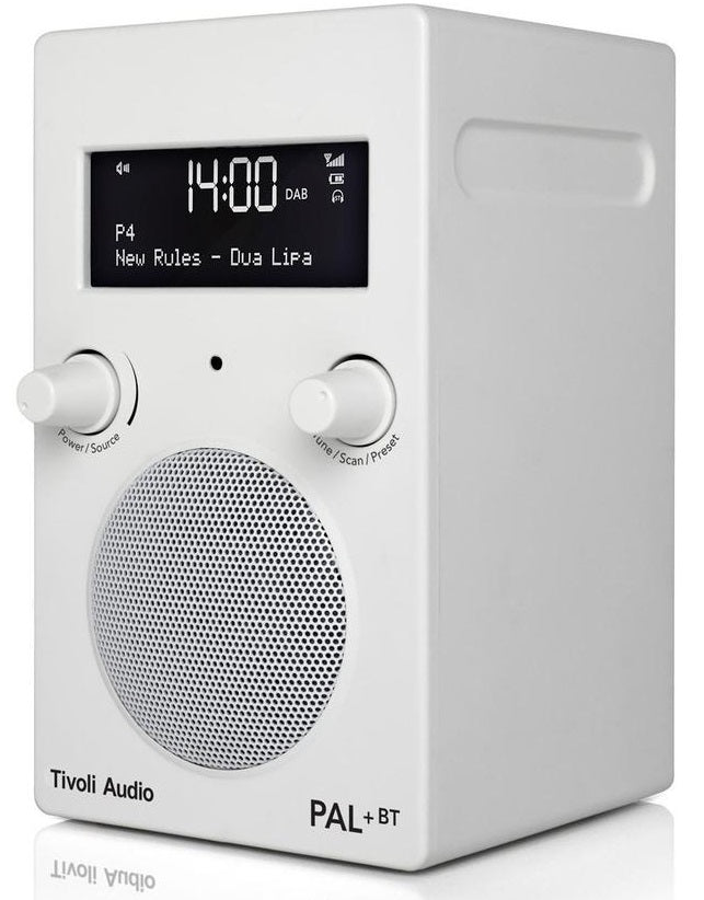 Tivoli Audio PAL+BT DAB+/ Bluetooth högtalare (vit)