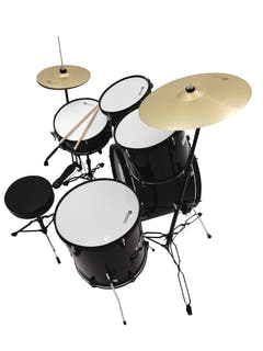 DiMavery DS-200 trumset, svart