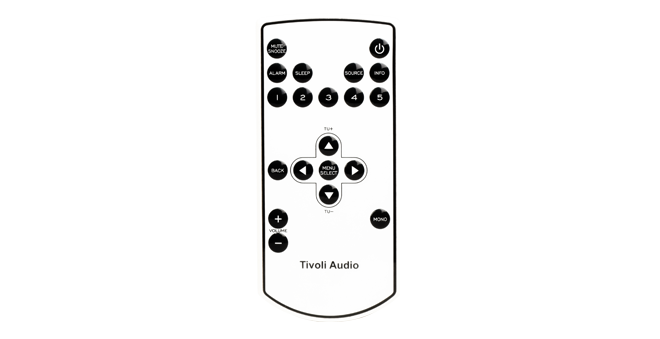 Tivoli Audio Universal fjärrkontroll