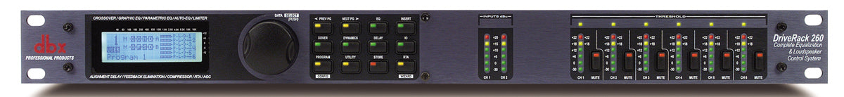 dbx DriveRack 260 ljudprocessor