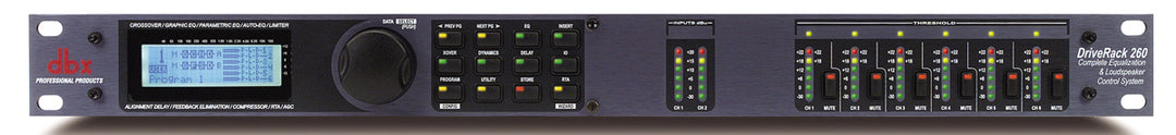 dbx DriveRack 260 ljudprocessor