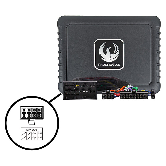 Phoenix Gold DSP-förstärkarkit BMW 2005-2019 HIFI syst