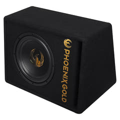Phoenix Gold 10" aktiv sub med kablar och fjärrkontroll
