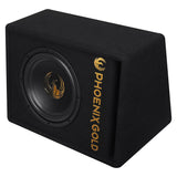 Phoenix Gold 10" aktiv sub med kablar och fjärrkontroll