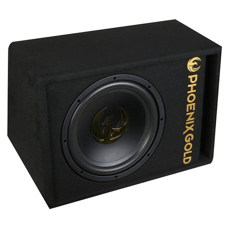Phoenix Gold 12" aktiv sub med kablar och fjärrkontroll