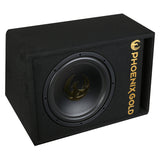 Phoenix Gold 12" aktiv sub med kablar och fjärrkontroll