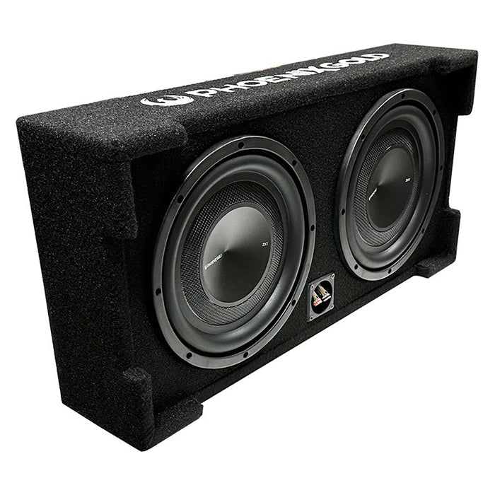 Phoenix Gold 2X10" 700W RMS 2Ohm passiv sub. box
