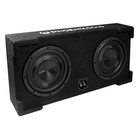 Phoenix Gold 2X8" 250 W RMS 2 Ohm passiv sub. box