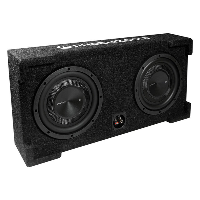Phoenix Gold 2X8" 250 W RMS 2 Ohm passiv sub. box