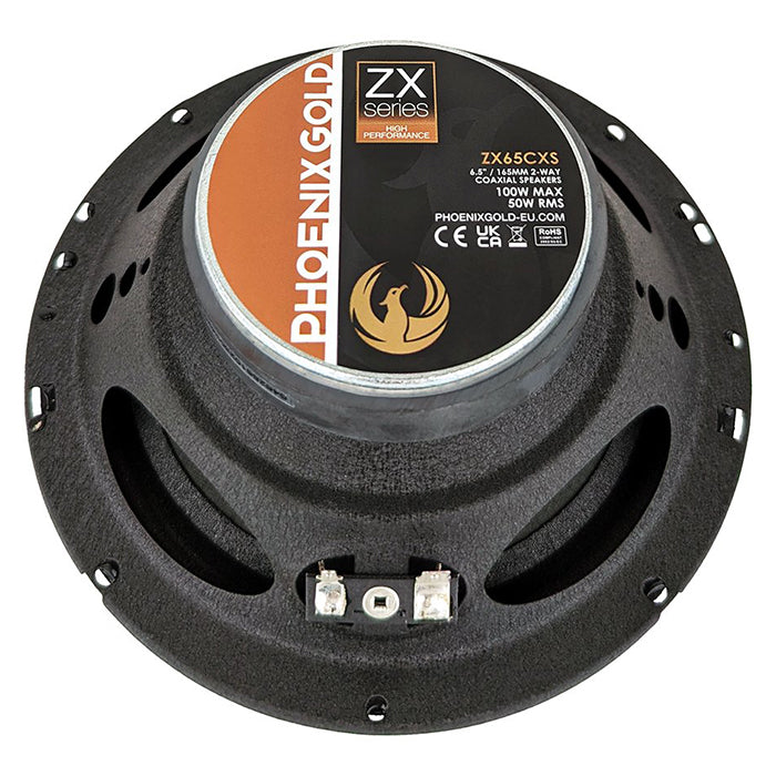 Phoenix Gold 165mm 2-vejs koaksialhøjttaler 50W RMS