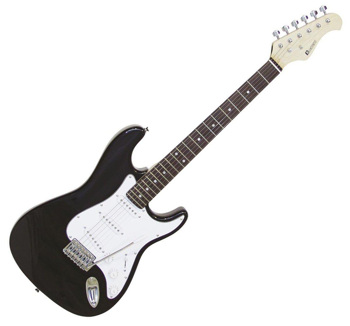 DiMavery ST-203 elgitarr (svart)