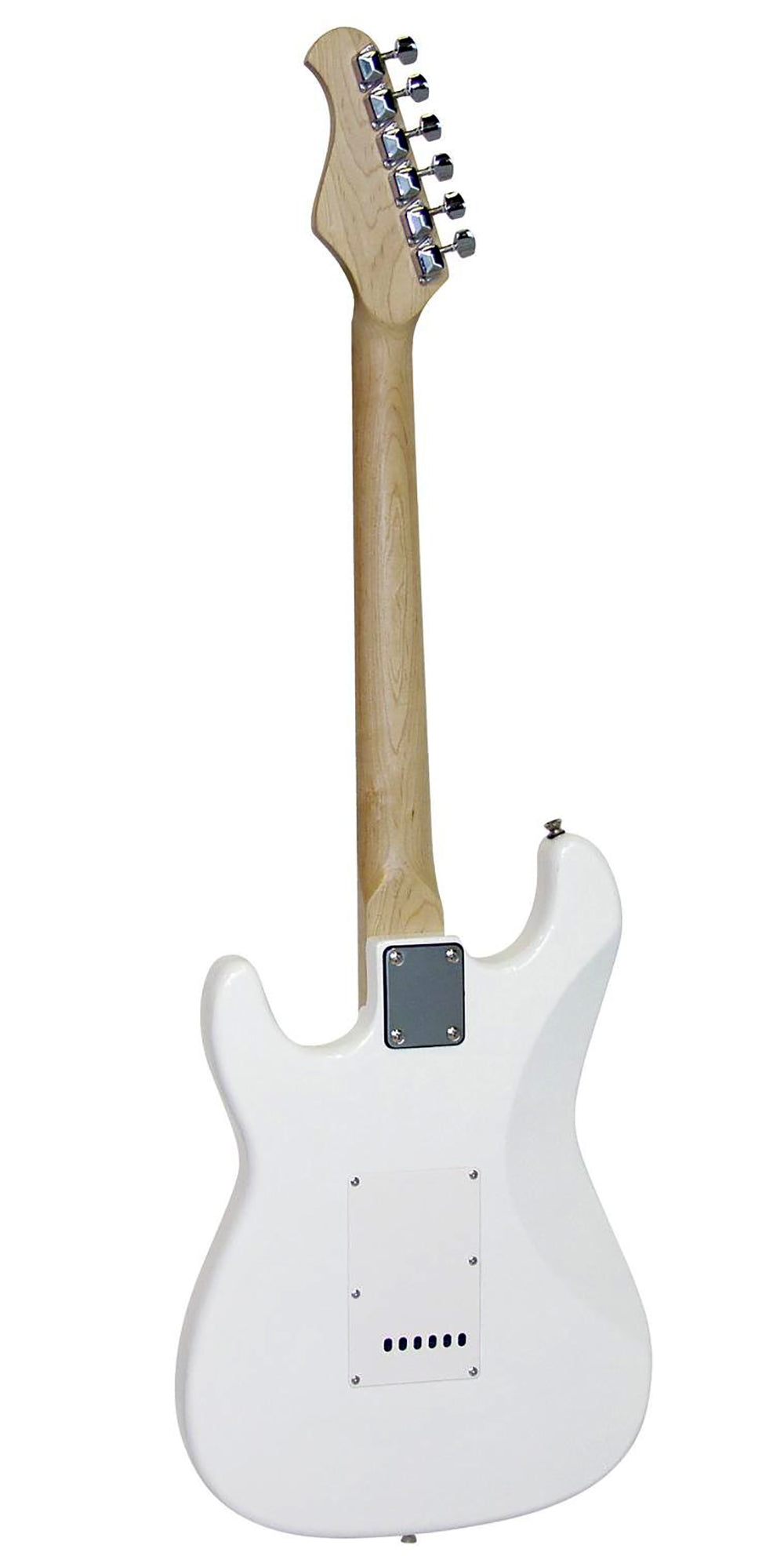 DiMavery ST-203 elgitarr (vit)