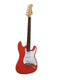 DiMavery ST-203 elgitarr, röd