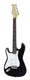 DiMavery ST-203 Elgitarr LH, Sort
