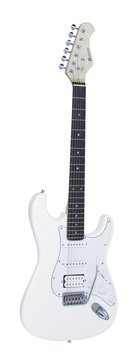 DiMavery ST-312 El-Guitar, Hvid