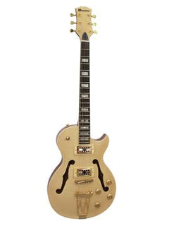 DiMavery LP -600 elgitarr, naturlig lönn