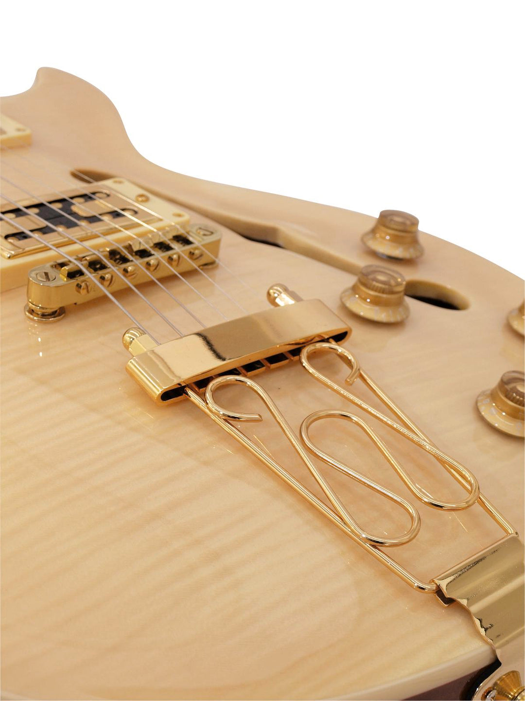 DiMavery LP -600 elgitarr, naturlig lönn