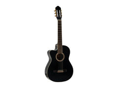 DiMavery CN-600L klassisk gitarr, svart