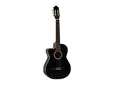 DiMavery CN-600L klassisk gitarr, svart