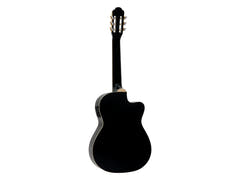 DiMavery CN-600L klassisk gitarr, svart
