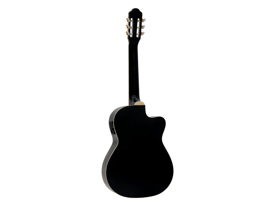 DiMavery CN-600L klassisk gitarr, svart