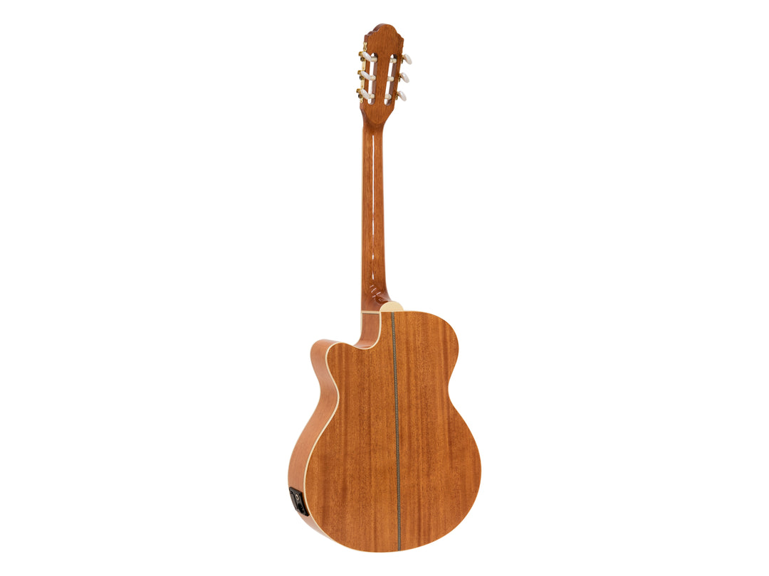 DiMavery CN-500 klassisk gitarr, naturlig