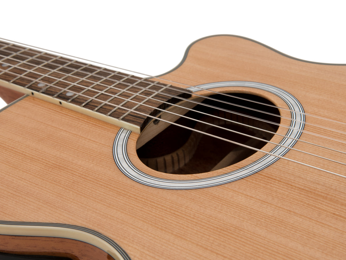 DiMavery CN-500 klassisk gitarr, naturlig