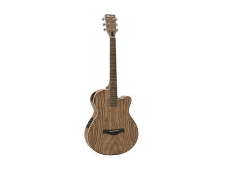 DiMavery SP-100 västerländsk gitarr - naturlig