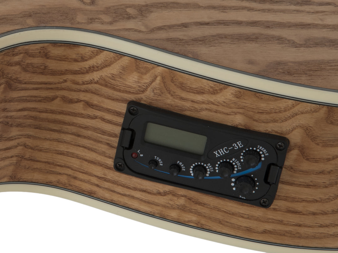 DiMavery SP-100 västerländsk gitarr - naturlig