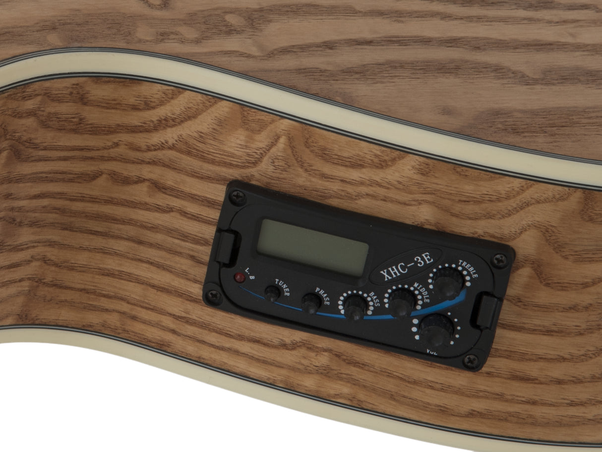 DiMavery SP-100 västerländsk gitarr - naturlig