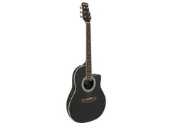 DiMavery RB-300 Roundback Gitarr - Sort