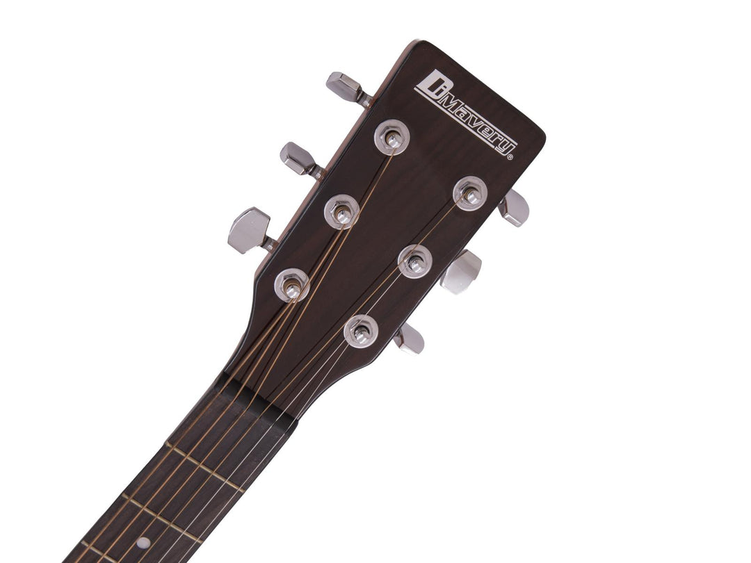 DiMavery AW-400 västerländsk gitarr - naturlig