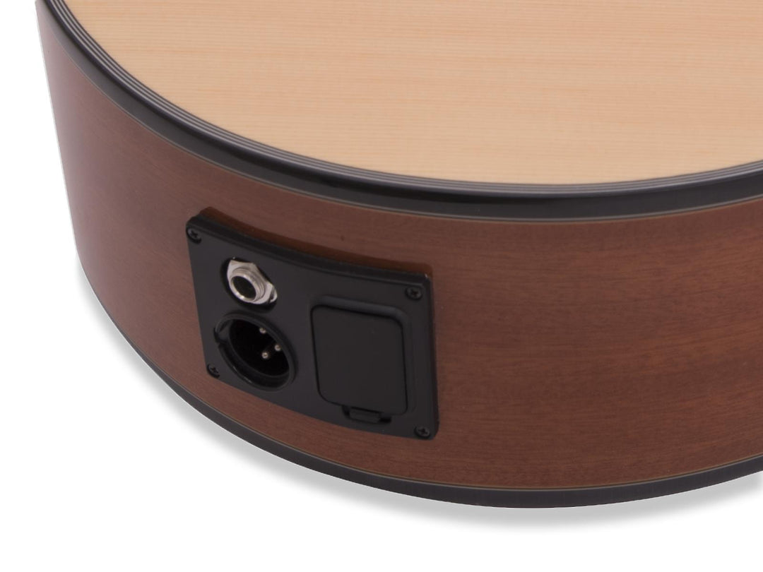 DiMavery AW-400 västerländsk gitarr - naturlig